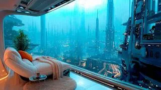 Thumbnail: The Starborne City (4K HDR) — A Cinematic Sci-Fi Journey