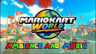 Thumbnail: Cheep Cheep Falls Ambience & Music | Mario Kart World | ASMR Work/Study/Sleep [1 hour]