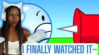 Thumbnail: I Finally Watched it~ - BFDI 1a: Take the Plunge Reaction