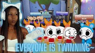 Thumbnail: Everyone Is Twinning~ - When Everyone Picks The Same Toon Dandy’s World Animation Meme Reaction