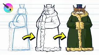 Thumbnail: Perfect Character Consistency | Turnaround Tutorial From Sketch to Color