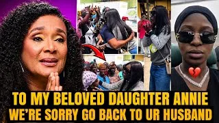 Thumbnail: ANNIE WELCOMED HOME BY 2FACE FAMILIES AS 2FACE MOTHER BEGS FOR FORGIVENESS & THEIR RECONCILIATION 