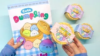 Thumbnail: ☁️Blind Bag☁️Mystery Dumpling Squishy Unboxing | Paper DIY | Kawaii Food | ASMR 