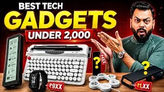 Thumbnail: Top 10 Best Tech Gadgets Under ₹2000 in 2026 🤯 | Amazon Must-Have Gadgets | Best Budget Tech 