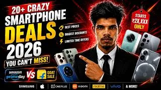 Thumbnail: Smartphone Deals That Will SHOCK You ⚡️ Prime vs GOAT