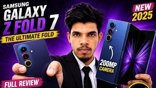 Thumbnail: Samsung Galaxy Z Fold 7 Full Review 2026 | 200MP Camera 😱 Best Foldable Phone?