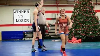 Thumbnail: Boys Pinning girls in wrestling