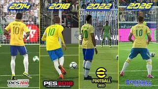 Thumbnail: NEYMAR JR Penalty Kick in FIFA World Cup But PES | eFootball Version