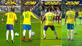 Thumbnail: NEYMAR JR Free Kick in FIFA World Cup But PES\eFootball Version