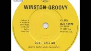 Thumbnail: Winston Groovy - Don't Call Me