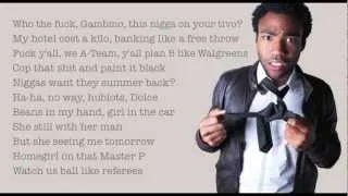 Thumbnail: Childish Gambino - "Unnecessary (feat. Schoolboy Q and Ab-Soul)" With Lyrics HD