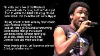 Thumbnail: Childish Gambino - Bronchitis (with Lyrics) HD