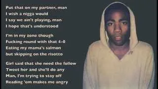 Thumbnail: Childish Gambino - Shoulda Known (with Lyrics) HD