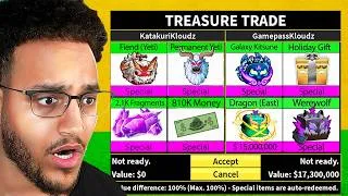 Thumbnail: Trading FIEND Bundle For 24 Hours in Blox Fruits!
