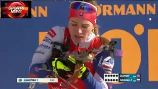 Thumbnail: Amazing win !!!??? Biathlon Women's Pursuit 10km Holmenkollen 2019 23.03.2019