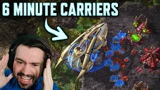 Thumbnail: herO's Mentally Unstable New Protoss Strategy.