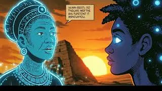 Thumbnail: "Myth-Tech: The Signal Beneath the Sand (Chapter 1)"