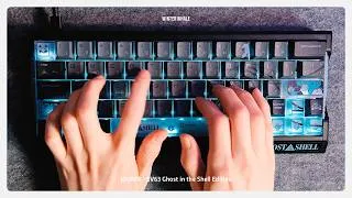 Thumbnail: IQUNIX EV63 Ghost in the Shell Edition | Keyboard Typing Sounds on a Summer Afternoon | 키보드 ASMR