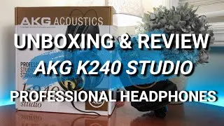Thumbnail: AKG K240 Semi-Open Studio Headphones UNBOXING
