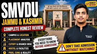 Thumbnail: 🔥Shri Mata Vaishno Devi University🎓 (SMVDU) Review 2026| SMVDU Jammu Reality Check | Admission Guide