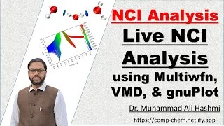 Thumbnail: Complete NCI Analysis Tutorial | 3D & 2D Noncovalent Interaction Plots with Multiwfn, VMD & Gnuplot