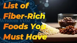 Thumbnail: The Ultimate Fiber-Rich Foods List & How They Supercharge Your Gut Bacteria!