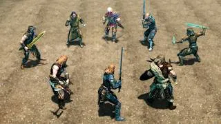 Thumbnail: Who is the Strongest Mercenary? - Skyrim Arena