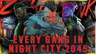 Thumbnail: Every Gang From Night City 2045 | FULL Cyberpunk Lore