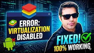 Thumbnail: How to Fix BlueStacks Virtualization Disabled Error (100% Fixed)