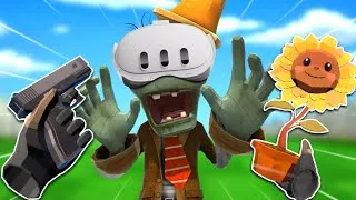Thumbnail: PLANTS VS ZOMBIES in VR Got SUPER INTENSE…