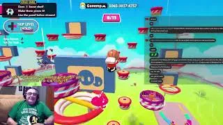 Thumbnail: chill streamer playing fallguys player made challanges playing solo #fallguysshorts
