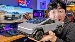 Thumbnail: Yejun's Cyber Truck Block Toy Assembly with Car Game Play