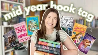 Thumbnail: i'm taking a break from booktube but first, here's my mid year book tag! best & worst of 2024 so far
