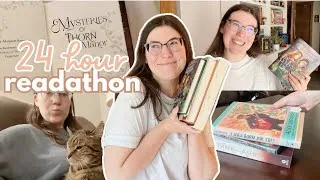 Thumbnail: celebrating 5 years on booktube with a 24 hour readathon! + chats about my current state of burn out