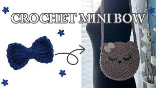 Thumbnail: QUICK & EASY Crochet Bow | Beginner Tutorial | Step by Step