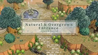 Thumbnail: NEW Natural & Overgrown Entrance for Lotus! | ACNH Speed Build