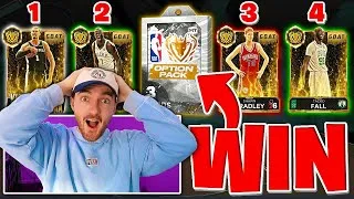 Thumbnail: I WON 700K VC… So I SPENT IT ALL on G.O.A.T Packs in NBA 2K26 MyTEAM
