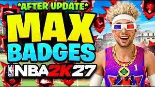 Thumbnail: FASTEST WAY to MAX BADGE TOKENS AFTER UPDATE in 1 DAY on NBA 2K27! (BEST BADGE TOKEN METHOD)