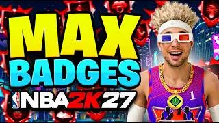 Thumbnail: FASTEST WAY to MAX BADGE TOKENS in 1 DAY on NBA 2K27! BEST SHOOTING, PLAYMAKING, & DEFENSE METHODS!