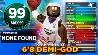 Thumbnail: The BEST 1v1 DEMI-GOD Build Has NO WEAKNESS In Practical Basketball