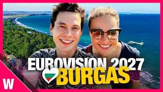 Thumbnail: Burgas is Eurovision 2027 Host City! 🇧🇬 REACTION