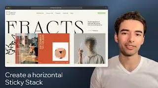 Thumbnail: Here's how to get this horizontal stacking scroll effect | Wix Studio