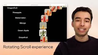 Thumbnail: Create a rotating Scroll effect | Wix Studio