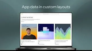 Thumbnail: Use app content inside custom layouts | Wix Studio