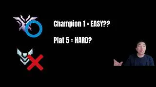 Thumbnail: I Coached Someone to Champion 1. Why Can’t I Get Someone to Plat?