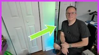 Thumbnail: LED Corner Floor Lamp with Color Changing Light