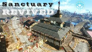 Thumbnail: How I turned Sanctuary into a Thriving Town with a Minutemen Fortress - Fallout 4 Settlement Build