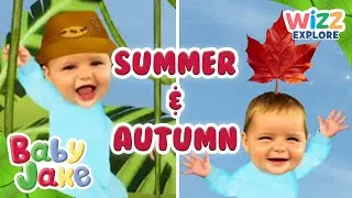 Thumbnail: @BabyJakeofficial  - Summer and Autumn Adventures! ☀️🍁  | Full Episodes | Compilation | @WizzExplore