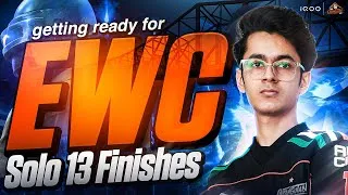 Thumbnail: 33 Team finishes ! 13 solo finishes short WWCD highlights! Grinding for EWC! | iQOOxOGWizzGOD