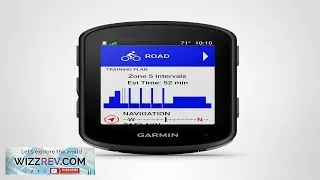 Thumbnail: Garmin Edge 540 Compact GPS Cycling Computer with Button Controls Targeted Adaptive